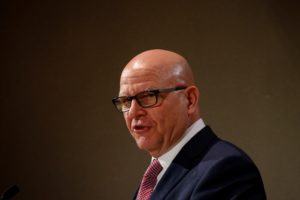 National Security Adviser H.R. McMaster speaks at the United States Holocaust Memorial Museum in Washington