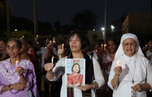 Candle vigil for the victims of Air India Boeing BA.N 787-8 Dreamliner crash, in New Delhi