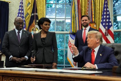 U.S. President Trump hosts Rwanda and DR Congo foreign ministers at the White House