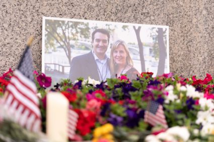 Memorial honors murdered Democratic state lawmaker