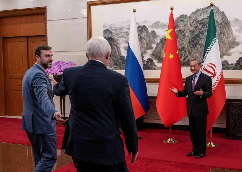 China, Russia and Iran hold meeting on Iranian nuclear issue in Beijing