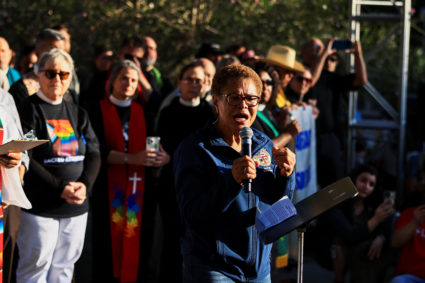 Protests against federal immigration sweeps continue, in Los Angeles