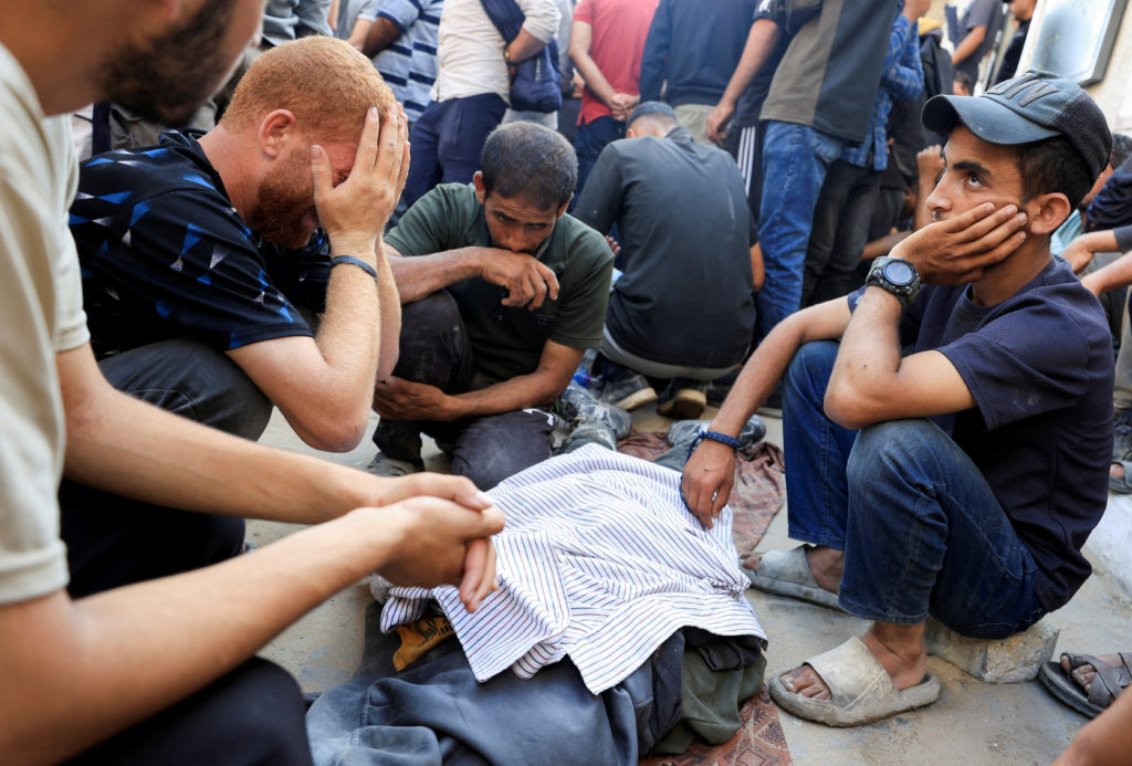 94 Palestinians killed in Gaza, including 45 people waiting for aid, authorities say
