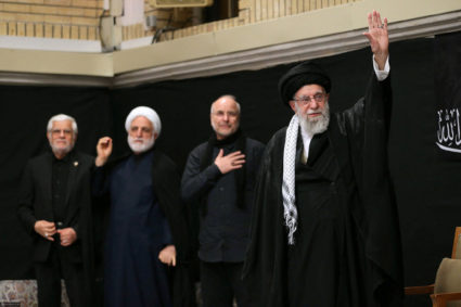 Iran's Khamenei attends a ceremony to mark Ashura in Tehran