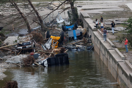Flash flooding in Texas