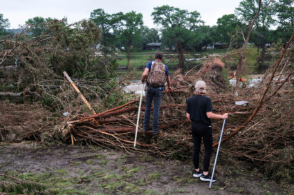 Flash flooding in Texas