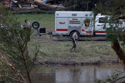 Flash flooding in Texas