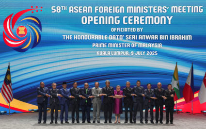 ASEAN foreign ministers meeting at Malaysia