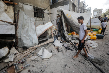 Israeli strikes kill at least 30 in Gaza as Palestinian death toll tops 58,000 since start of war