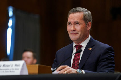 WATCH: Mike Waltz says he wants to make UN 'great again' as Democrats grill him on Signal chat