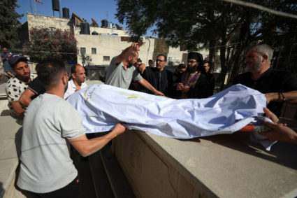 Israeli strike hits Gaza church, killing 3 and wounding priest who was close to Pope Francis