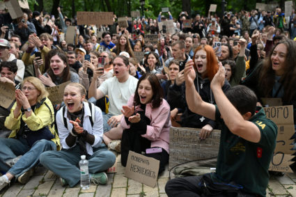 Ukraine's Parliament approves law restoring independence of anti-graft watchdogs following backlash