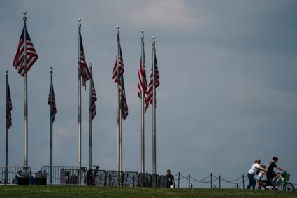 Daily Life in Washington D.C. as U.S. President Donald Trump Comteplates Military Action in Iran