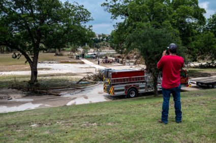 Aftermath of deadly flooding in Kerr County