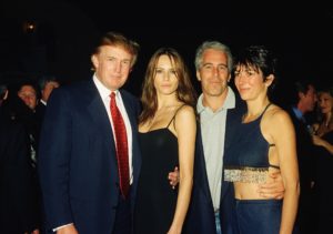 Trump, Knauss, Epstein, &amp; Maxwell At Mar-A-Lago