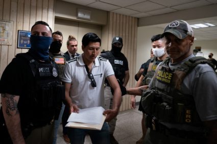 Federal Immigration Officers at U.S. Immigration Court