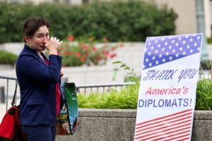 Sendoff event for State Department workers in Washington, D.C.