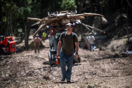 Aftermath of deadly flooding in Kerr County, Texas