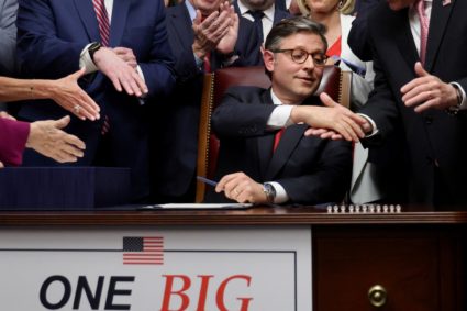 House of Representatives votes on U.S. President Donald Trump's sweeping spending and tax bill in Washington