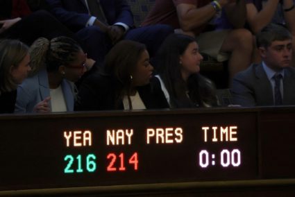 House of Representatives votes on U.S. President Donald Trump's sweeping spending and tax bill in Washington