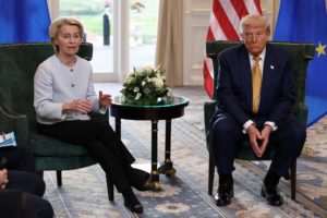 U.S. President Trump visits Scotland