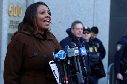 New York Attorney General Letitia James pleads not guilty in mortgage fraud case pushed by Trump