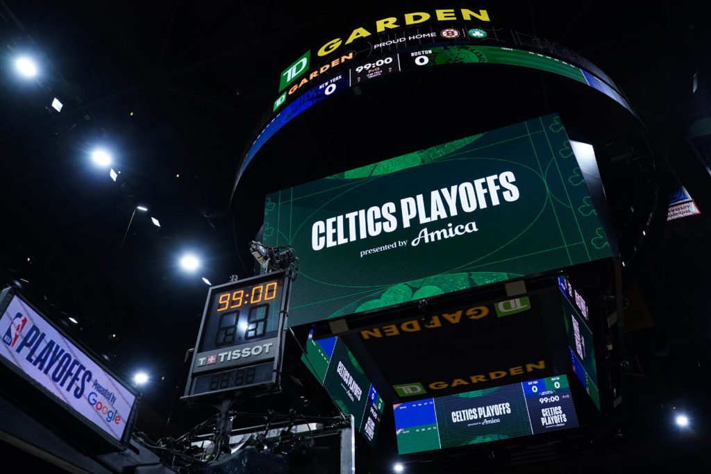 NBA: Playoffs-New York Knicks at Boston Celtics