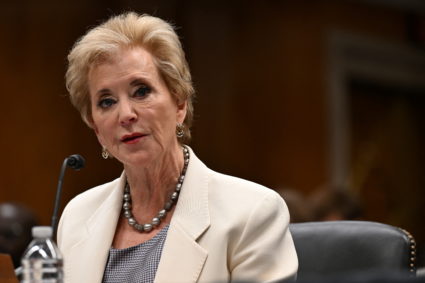 Senate Appropriations hearing on U.S. President Trump's budget request for the Department of Education, in Washington