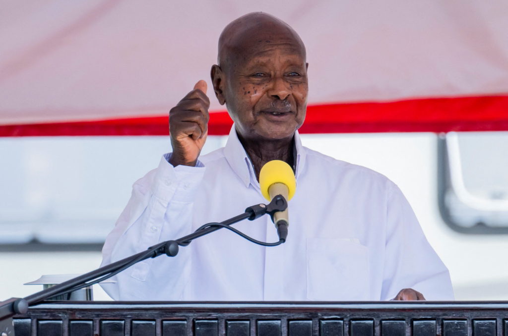 Uganda's President Yoweri Museveni delivers the 2025 State of the Nation Address at Kololo Ceremonial Grounds, in Kampala