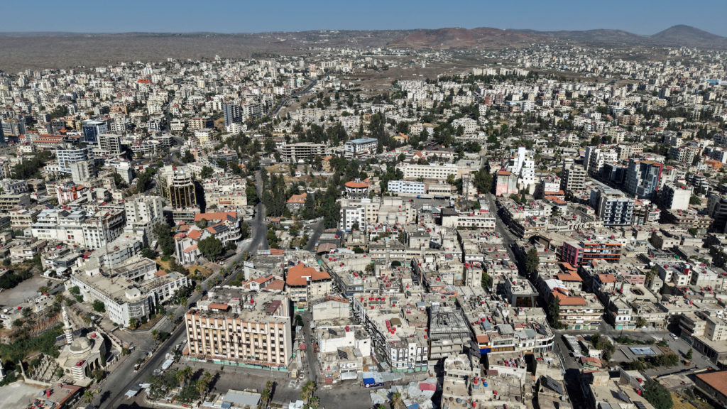 FILE PHOTO: Aftermath of deadly clashes between Druze fighters, Sunni Bedouin tribes and government forces, in Sweida