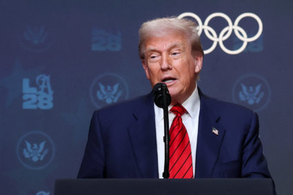 WATCH: Trump signs executive order on 2028 Olympic task force