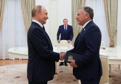 Russian President Putin meets U.S. envoy Witkoff in Moscow