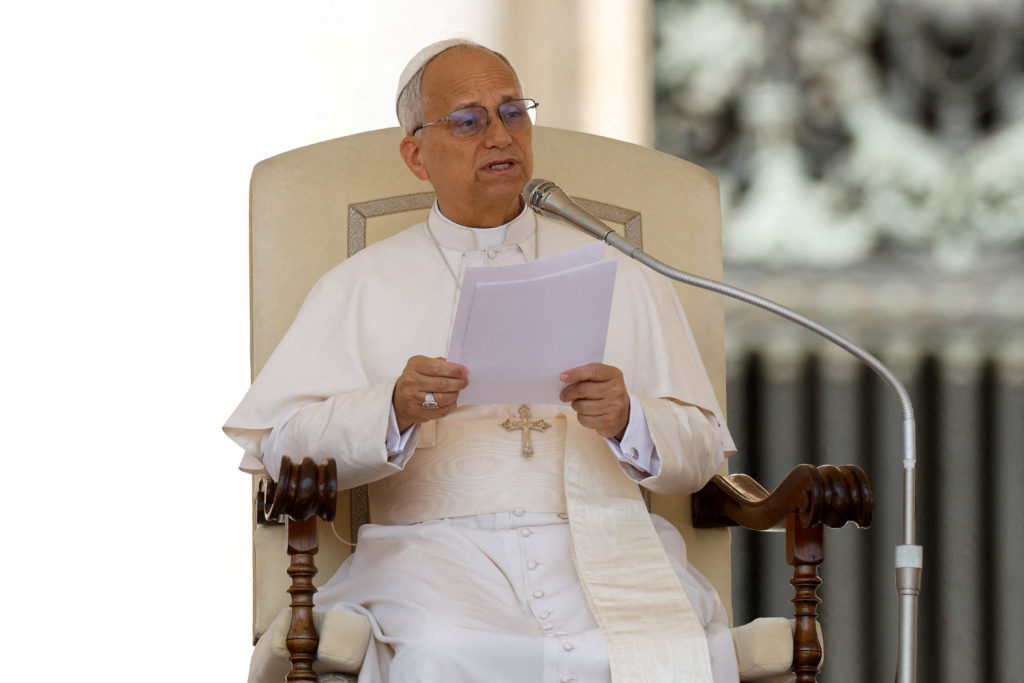 Pope Leo XIV holds general audience in St. Peter's Square