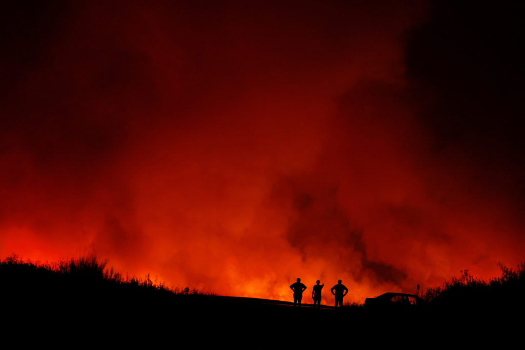 Wildfire in Puercas