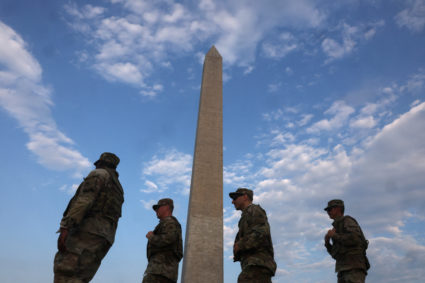 Federal Agents and National Guard Patrol D.C.