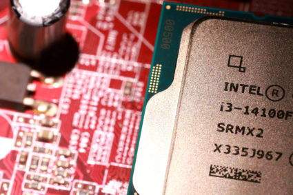 Illustration shows Intel processor