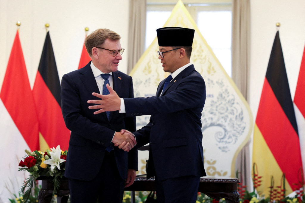German foreign minister visits Indonesia