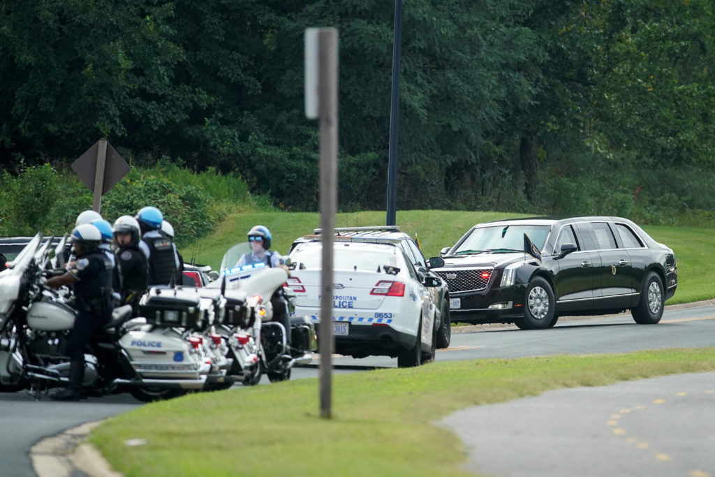 WATCH LIVE: Trump goes on ride-along with police and troops patrolling Washington, DC