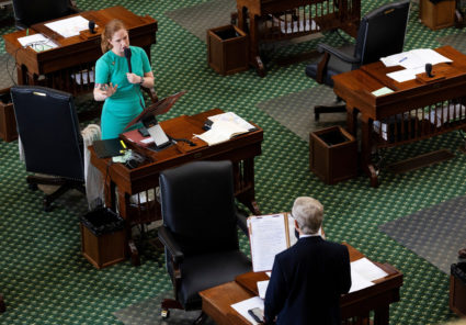 Democratic lawmakers in Texas in redistricting battle