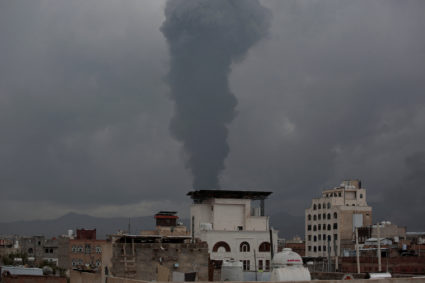 Israeli strikes hit Yemen&rsquo;s capital, days after Houthi rebels fired cluster munitions at Israel