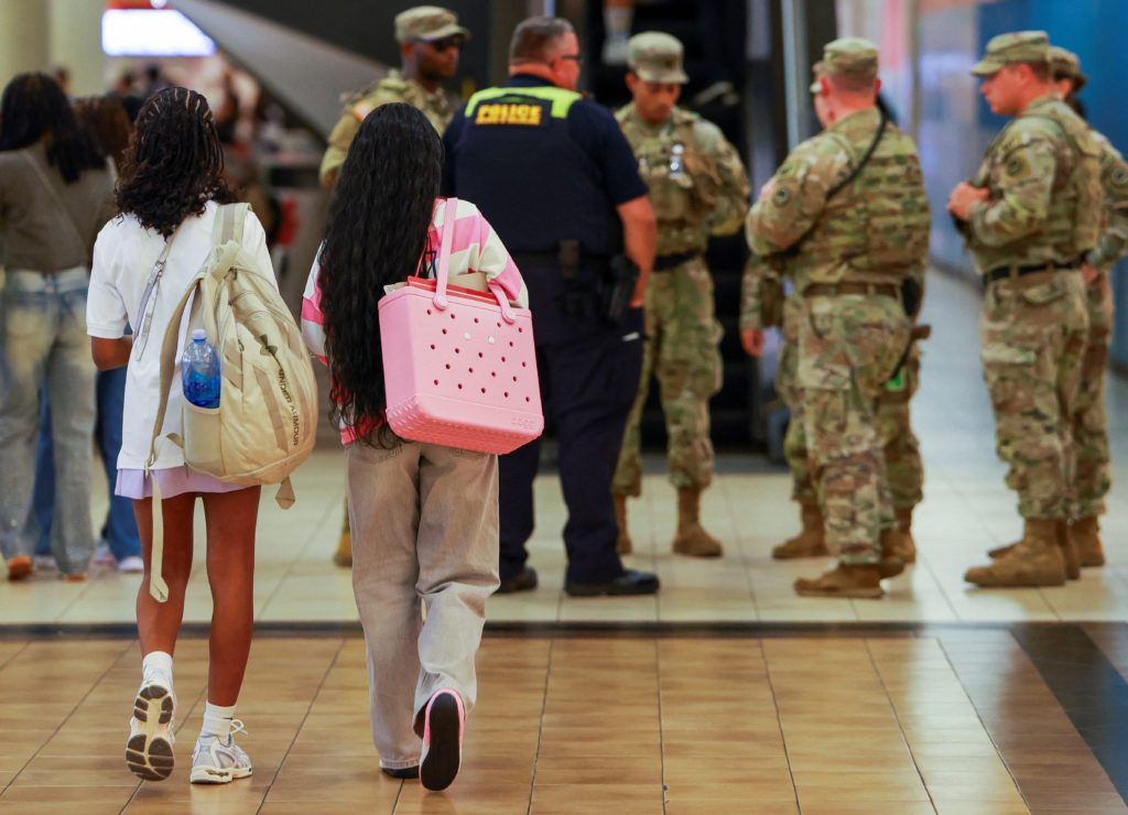 DC school year starts with parents on edge over Trump’s armed patrols