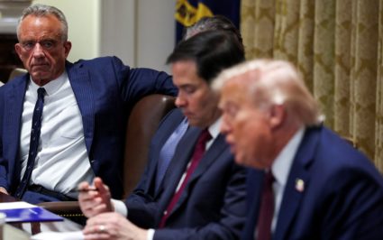 U.S. President Trump holds a cabinet meeting at the White House in Washington