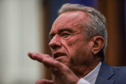 U.S. HHS Secretary Robert Kennedy Jr. holds a press conference with Texas Governor Abbott, in Austin