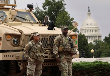National Guard at Union Station in Washington