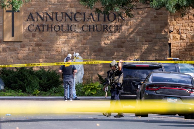 Shooting at Annunciation Church, which is also home to an elementary school, in Minneapolis
