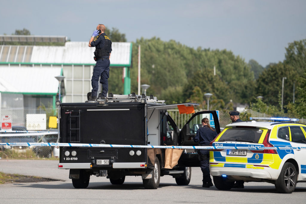 SWEDEN-SHOOTING-RELIGION-POLICE