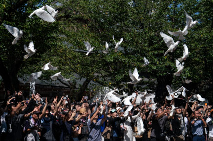 Japan marks 80th anniversary of WWII surrender as concern grows about fading memory