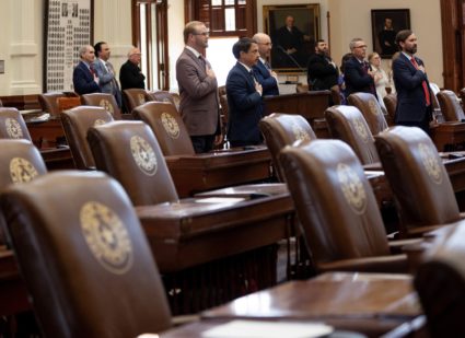 Democratic lawmakers in Texas leave the state in redistricting battle