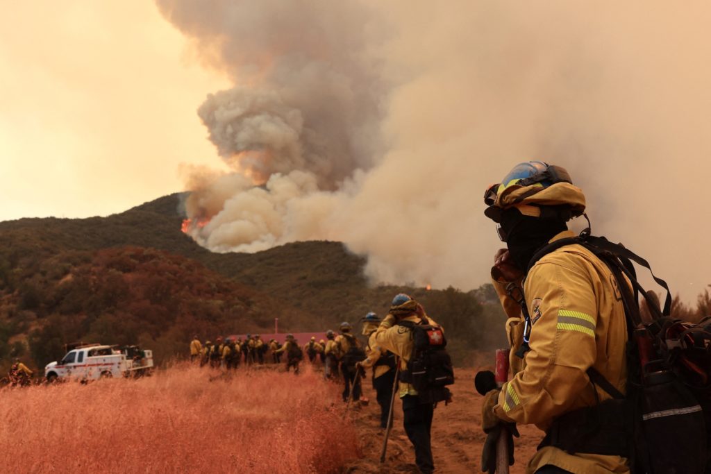 Gifford Fire in New Cuyama, California