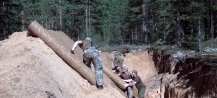 How Baltic nations are working to fortify their border with Russia